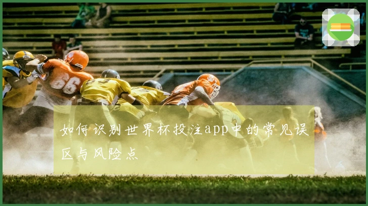 如何识别世界杯投注app中的常见误区与风险点