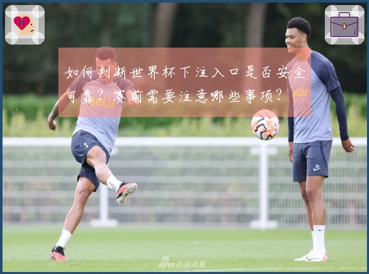 如何判断世界杯下注入口是否安全可靠？赛前需要注意哪些事项？