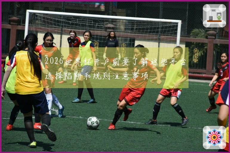 2026世界杯开户前要了解这些平台选择陷阱和规则注意事项